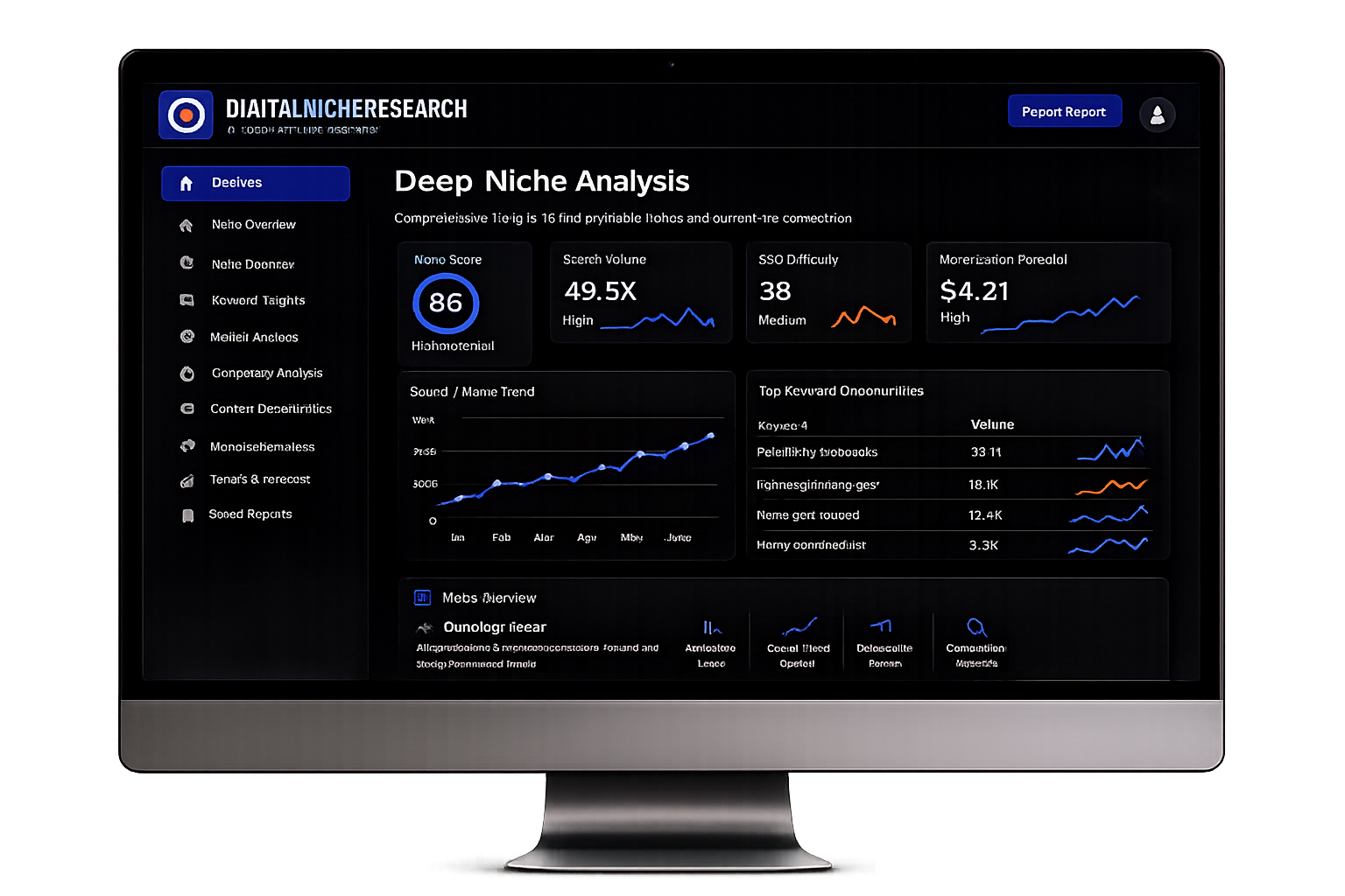 Deep Niche Analysis Tool